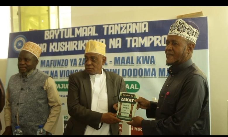 Tanzania calls on clerics to educate the public on Zakatul Maal which requires Muslims to give charity from their wealth