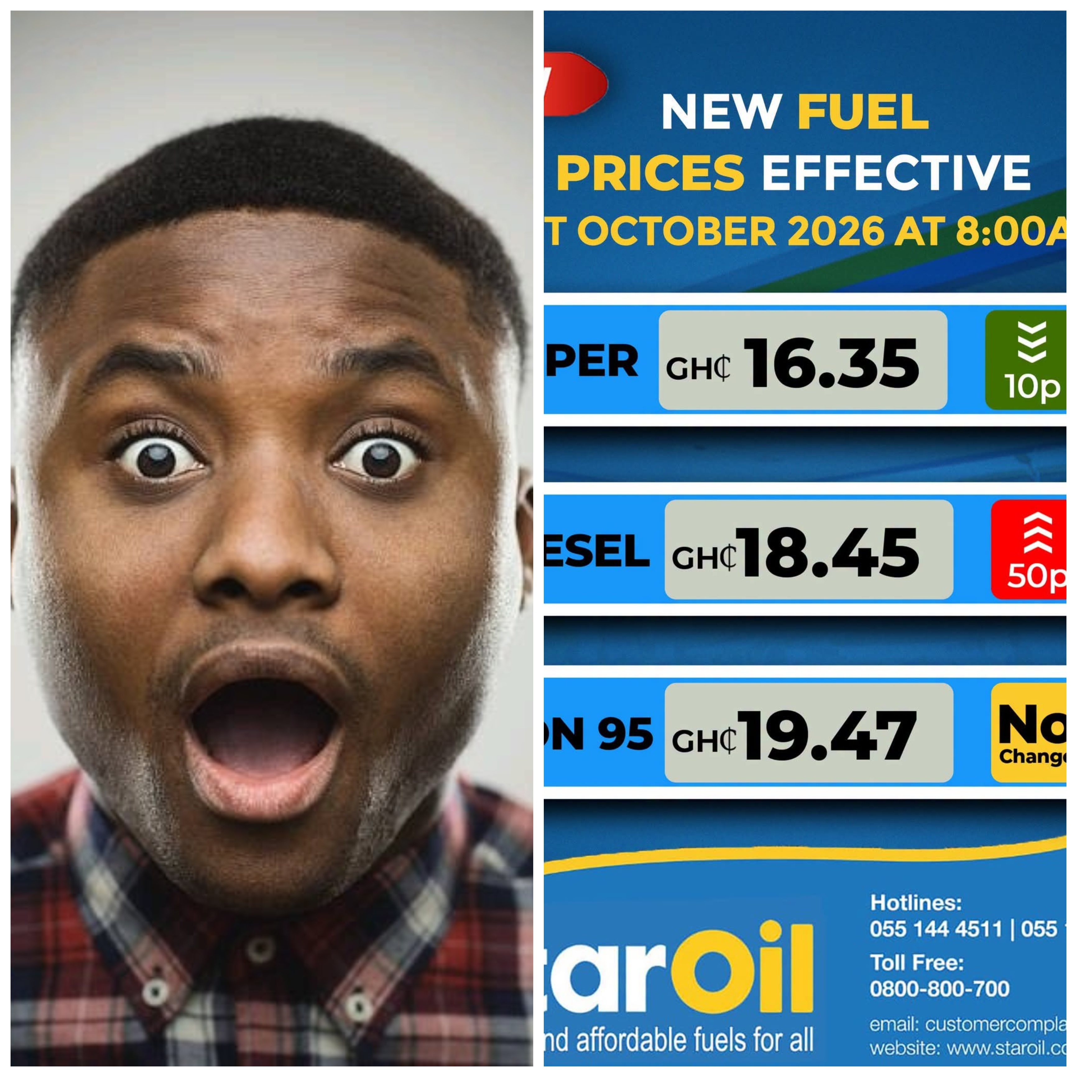 Fuel Prices Change Again as Star Oil Announces New Rates Effective Saturday, October 31, 2026