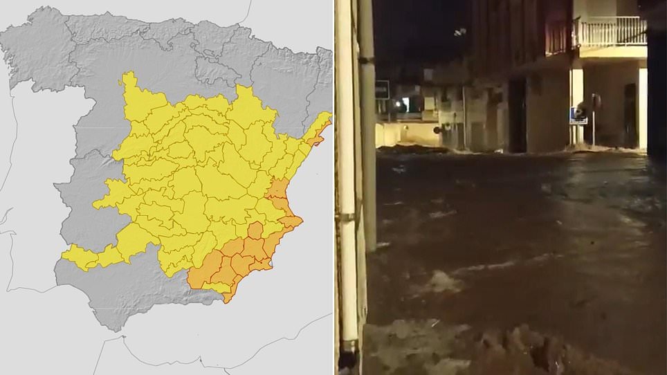 Spanish floods kill 102-year-old woman and leave 90 to be rescued