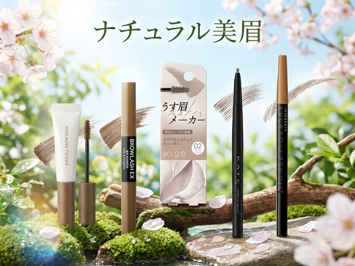 自分らしさを引き立てるアイブロウ特集