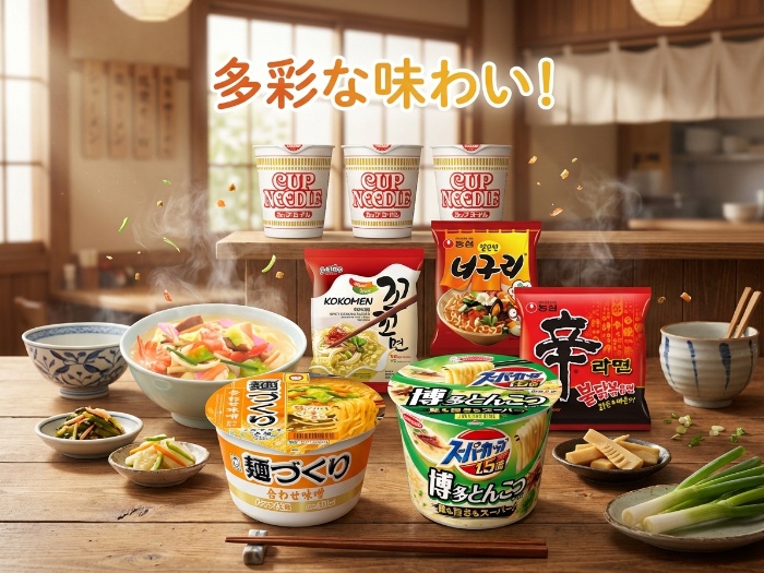 家で楽しむ！世界のラーメン特集