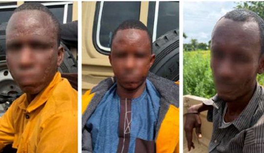 Three suspected kidnappers arrested in Yendi