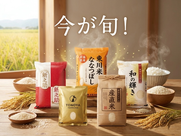 日本各地のこだわり白米をご紹介！