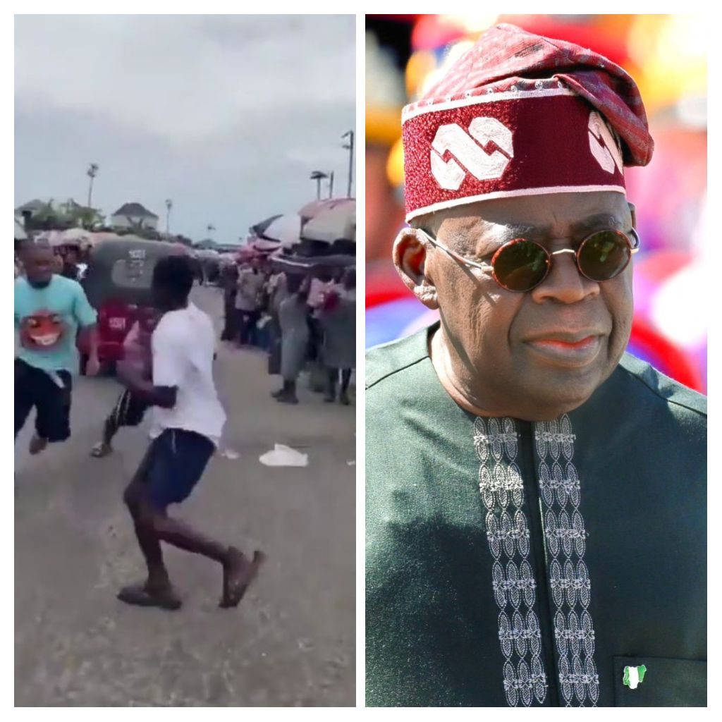 VIDEO: Man Narrowly Escapes Being Lynched By Angry Mob After Declaring Support For Tinubu In Public