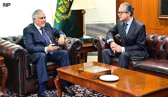 Asim Iftikhar assumes charge as Foreign Secretary, calls on Ishaq Dar