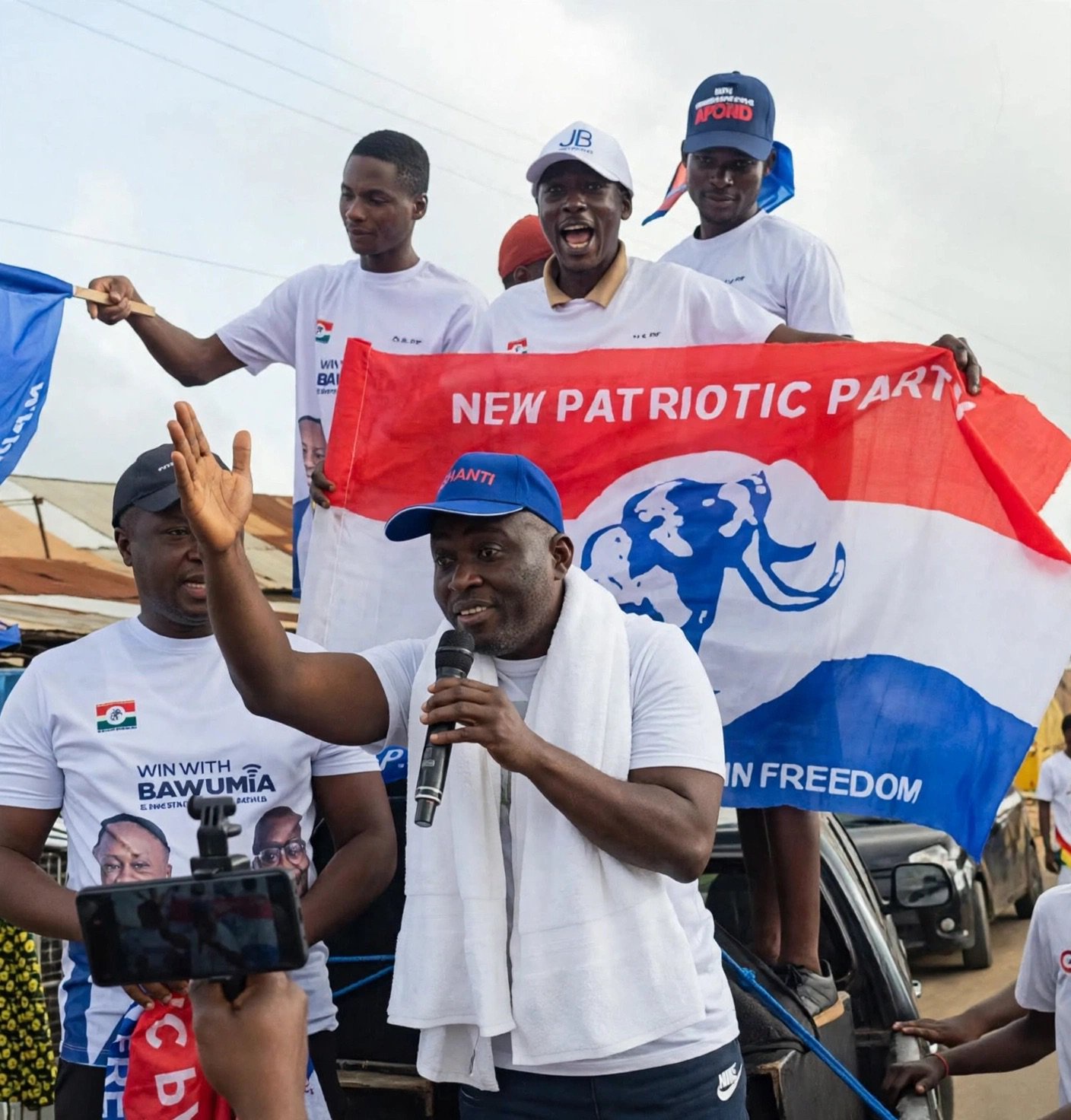 COKA Joins Oforikrom Health Walk in Support of Bawumia