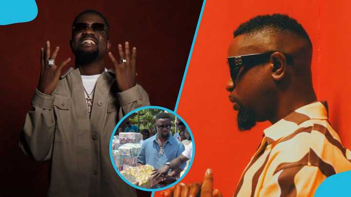 Rapperholic 2026: Sarkodie Donates Nkatie Burger And Other Items to Manhyia District Hospital