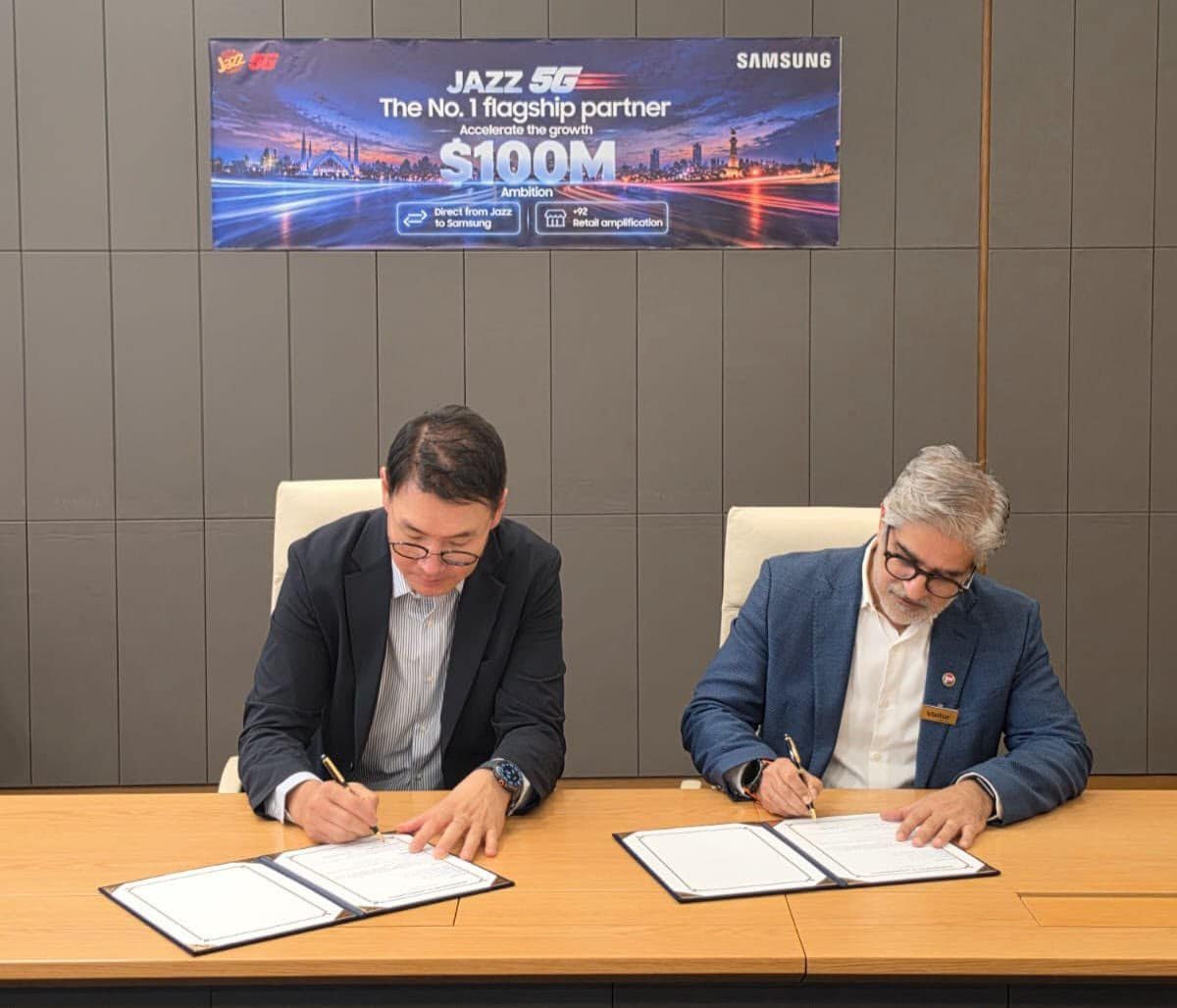 Samsung, Jazz Sign Strategic Partnership in South Korea to Accelerate AI and 5G Adoption in Pakistan