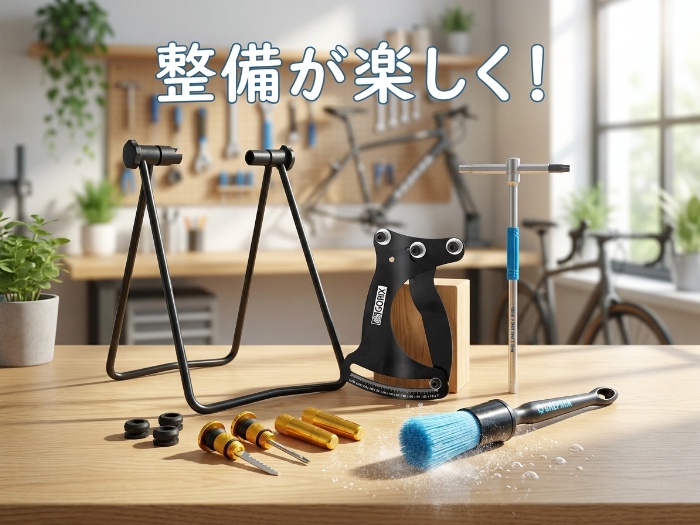 休日がもっと楽しくなる、自転車メンテ厳選5アイテム