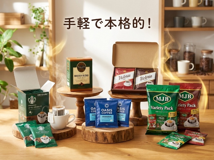 お家で簡単！香り豊かなドリップバッグ特集