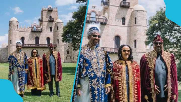 President Mahama Rocks Ethiopian Imperial Attire at The Historic Fasil Ghebbi Royal Complex