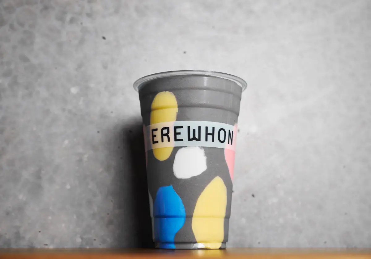 Erewhon is now a permanent fixture at LACMA, complete with a museum-branded smoothie