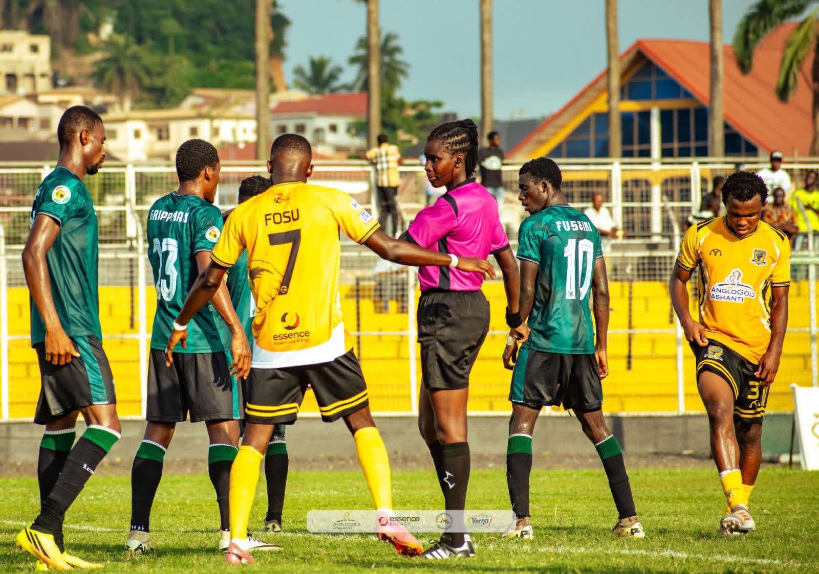 2026/27 Ghana Premier League Match Report: AshantiGold 04 end Samartex’s unbeaten run with narrow victory in Obuasi