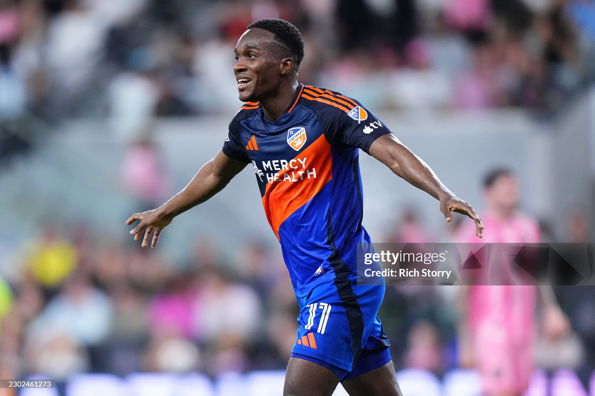 Samuel Gidi: Accra-born Slovakian midfielder scores in FC Cincinnati dramatic draw with Inter Miami