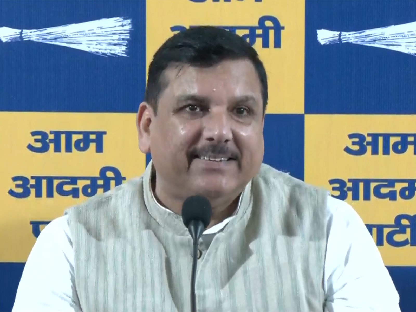 “Is there no place for peaceful protest in democracy?”: AAP’s Sanjay Singh on detention during October 10 protest