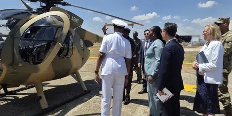 Kenya Gets Eight Refurbished MD500 Helicopters In A Strong Three Nation Deal To Fight Terror Threats