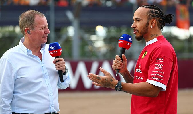 Lewis Hamilton told ‘you can’t do that anymore’ by Martin Brundle after ‘telling’ incident