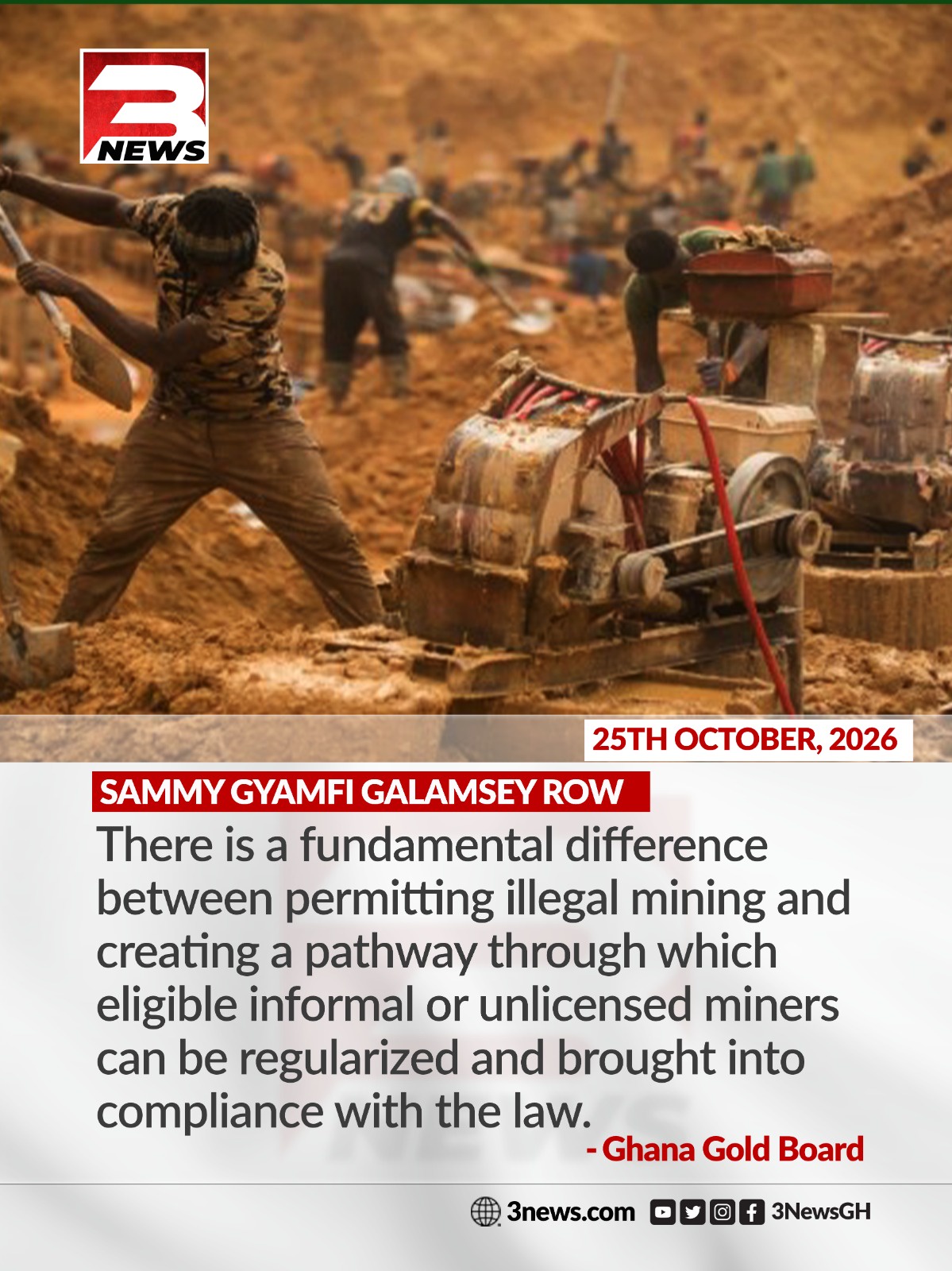 GoldBod Breaks Silence on Sammy Gyamfi Galamsey Row