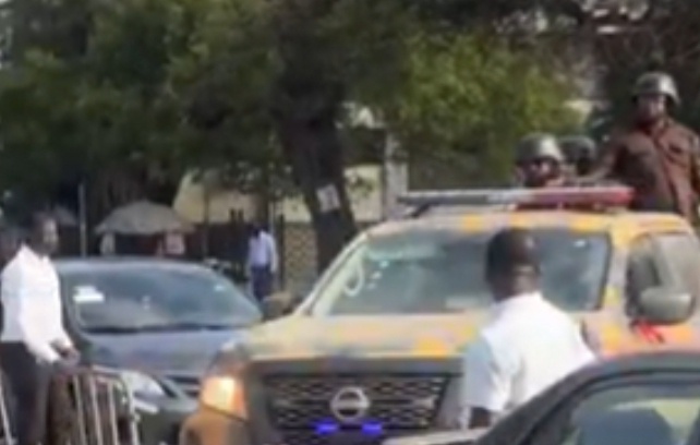 Chairman Wontumi Arrives at Accra High Court Under Tight Security