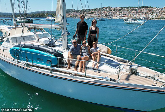 Family who ditched the UK to spend eight years sailing around the world reveal their outgoings have DOUBLED since returning home
