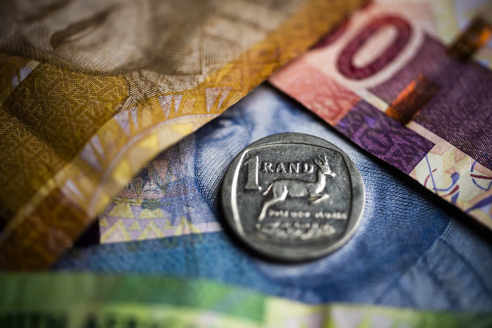 South African rand flat before mid-year budget review