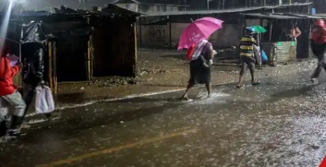 List of Couties to Receive Heavy Rainfall Starting Today Evening