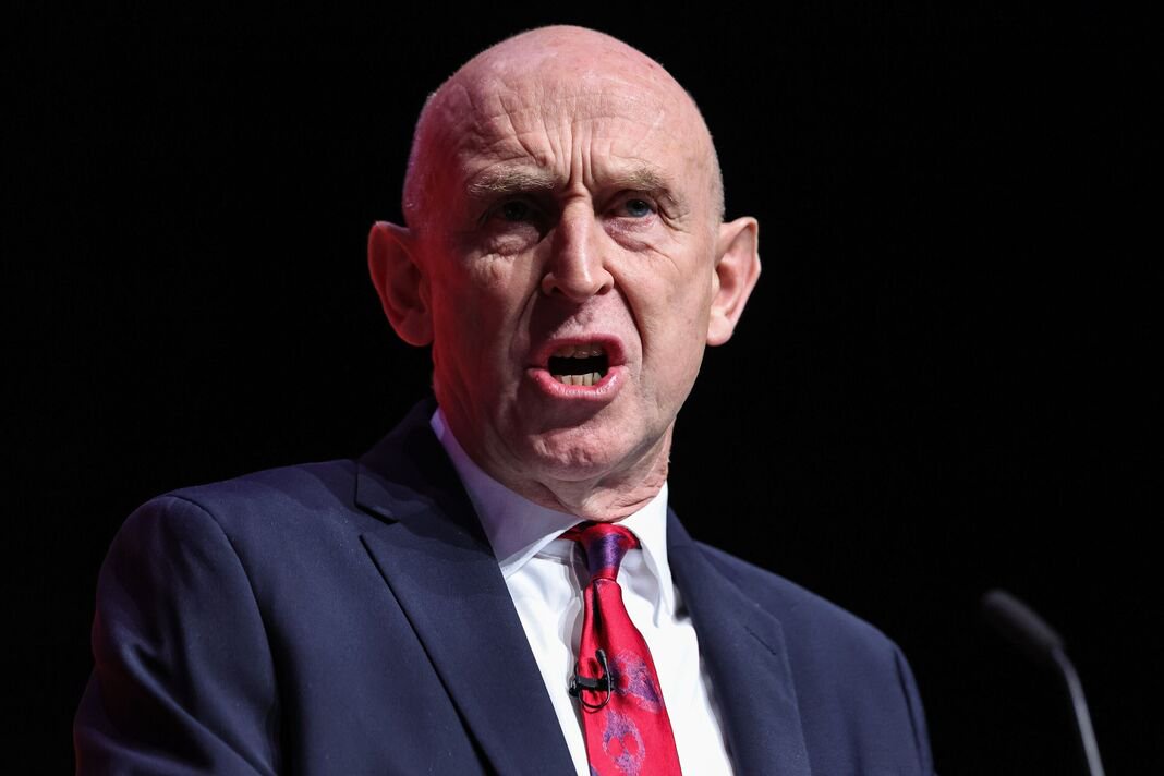John Healey you are utterly shameful if you go ahead with this suicidal budget plan