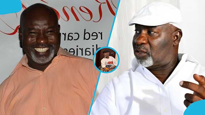 Pete Edochie Visits Ailing Ghanaian Actor Emmanuel Armah in Accra, His Current State Emerges