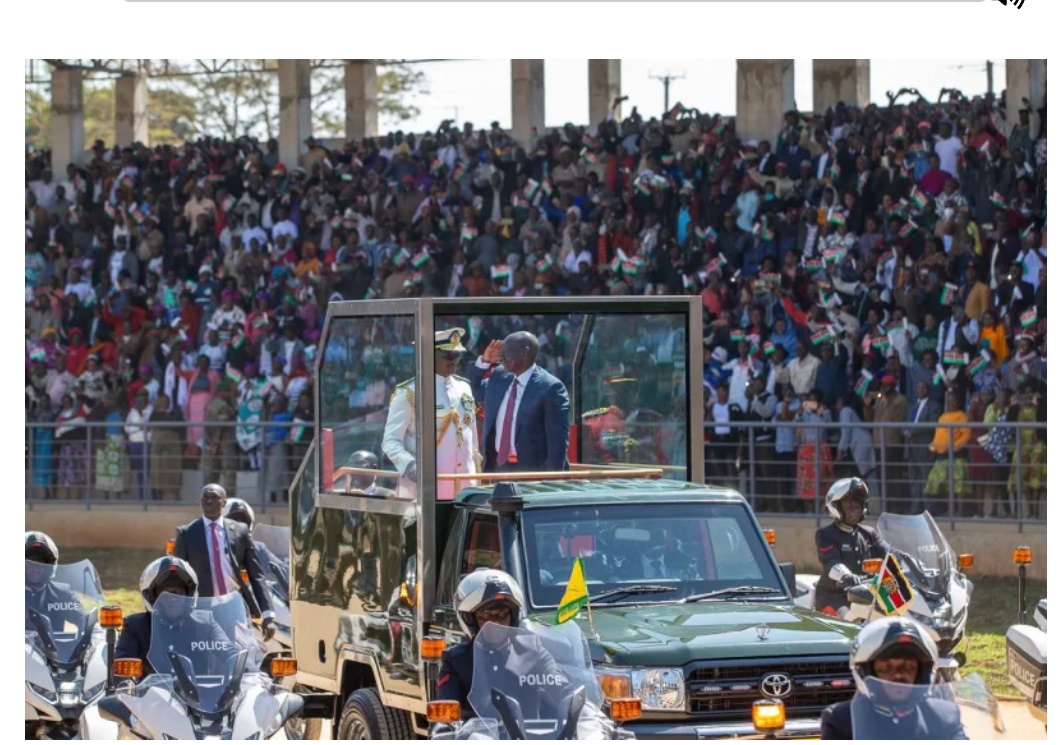 Ruto Highlights Key Shift as Kenya Celebrates 63rd Mashujaa Day