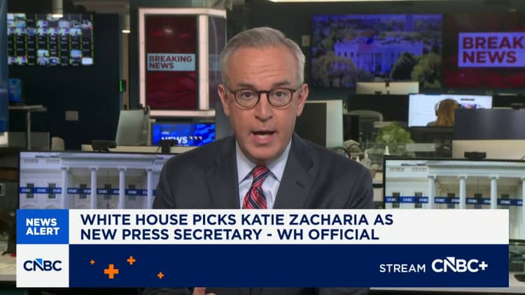 Trump Media advisor Katie Zacharia offered White House press secretary role
