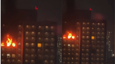 Fire breaks out on 10th floor of 20-storey Mumbai’s Kandivali building