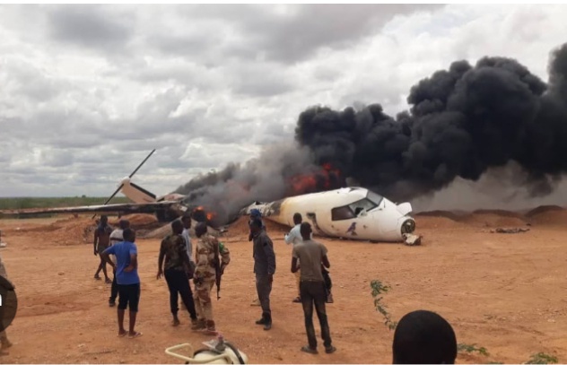 JUST IN: Horror as an Aeroplane Full of Passenger Strike And Kill a Zebra While Taking Off