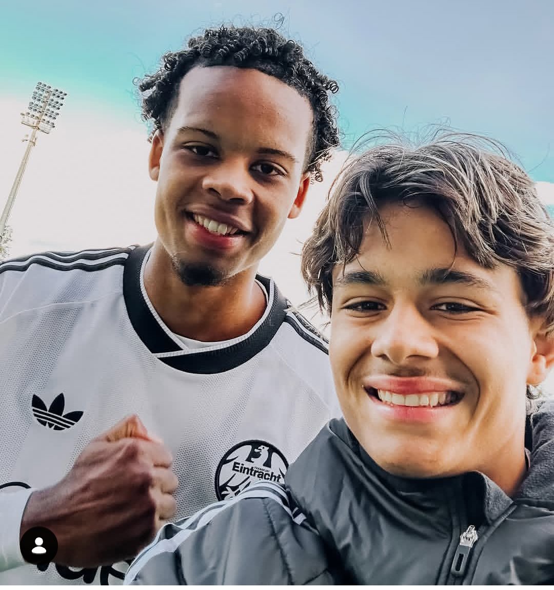 German-born Ghanaian youth star Julian Etse scores for Eintracht Frankfurt U21 vs FSV Frankfurt in the Regionalliga-Sudwest