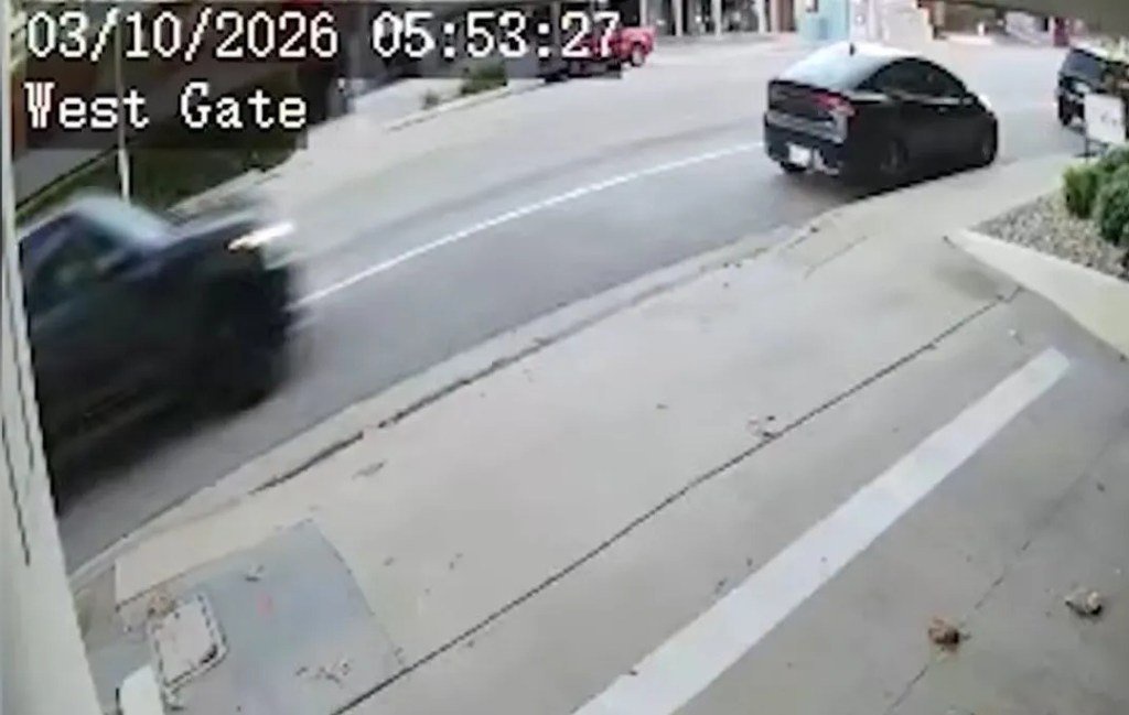 Horrifying moment teen driver slams into parked car at 50mph killing famed chef who was sleeping in vehicle
