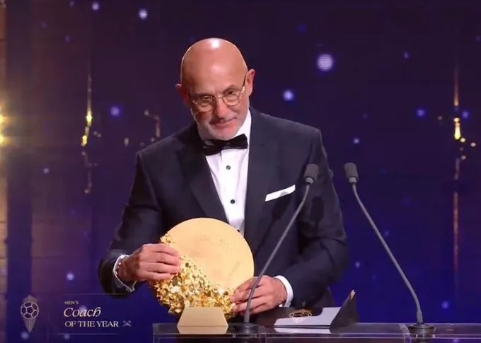 Ballon d’Or 2026: Luis de la Fuente wins Best Men’s Coach of the Year award