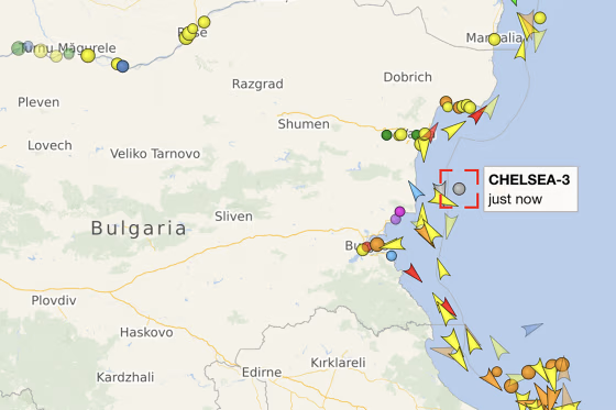 Drones hit ships in Black Sea, sinking 1 and prompting rescue operations