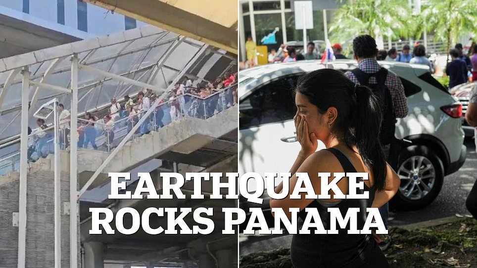 Urgent tsunami threat issued after massive 7.7 earthquake rocks Panama