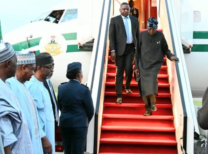 Today’s Headlines: Tinubu Lands in Lagos as European Vacation Ends; RMD Celebrates Joke Silva at 65