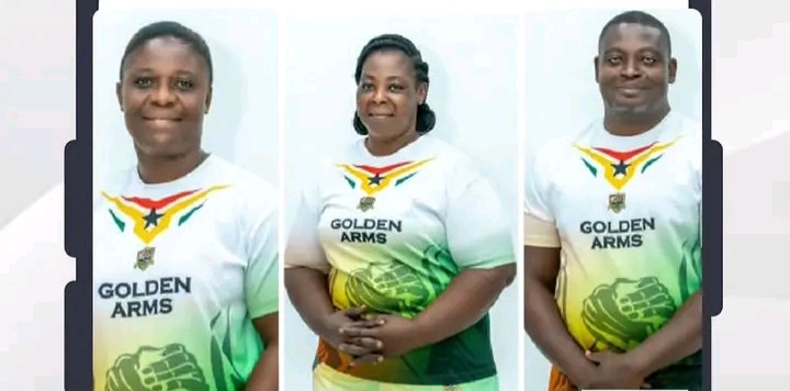 Ghana Wins Four Silver Medals at World Armwrestling Championship in India