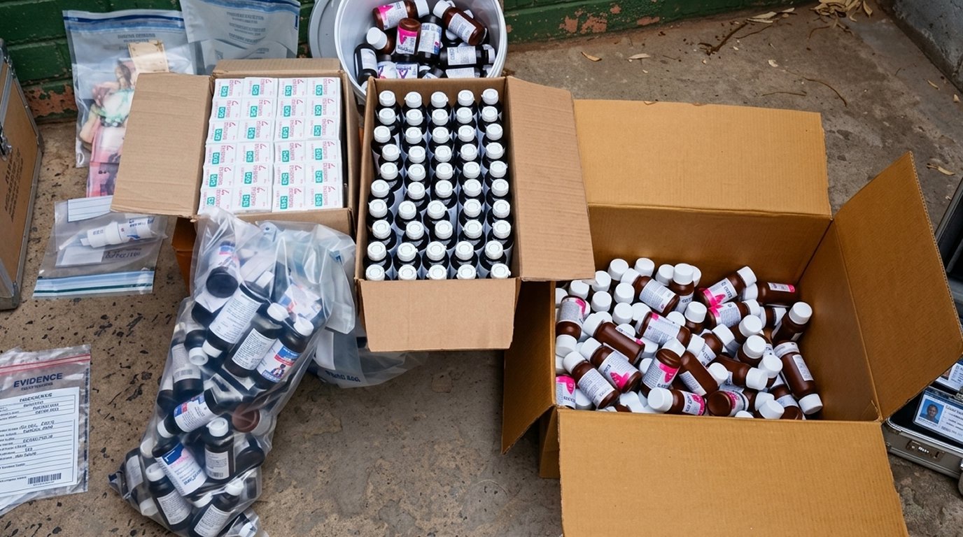 Trying to become mbinga with drugs ends in tears: 6 ZIMRA employees arrested just an hour after stealing boxes of bronco
