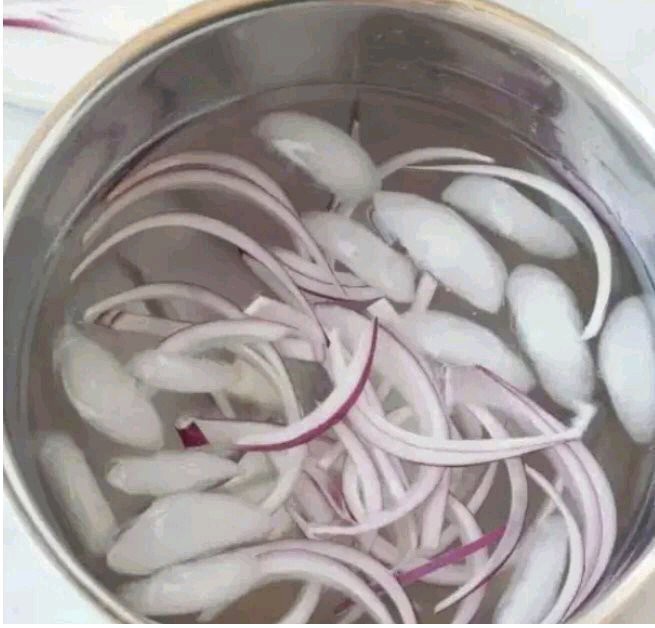 I soaked onions in warm water and drank it, see what happens to me after 3 days