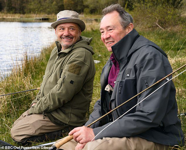 Bob Mortimer and Paul Whitehouse confess ‘we’re a lot iller than we look’ as they reveal their concerns over how much longer they can continue with hit show Gone Fishing
