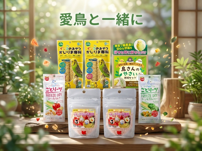 鳥好きのためのおやつ特集：愛鳥との絆を深める至福のひととき