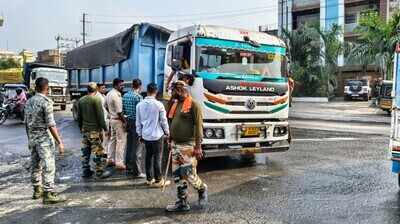 Dhanbad transport department seizes 2 vehicles, issues Rs 13.7L fines