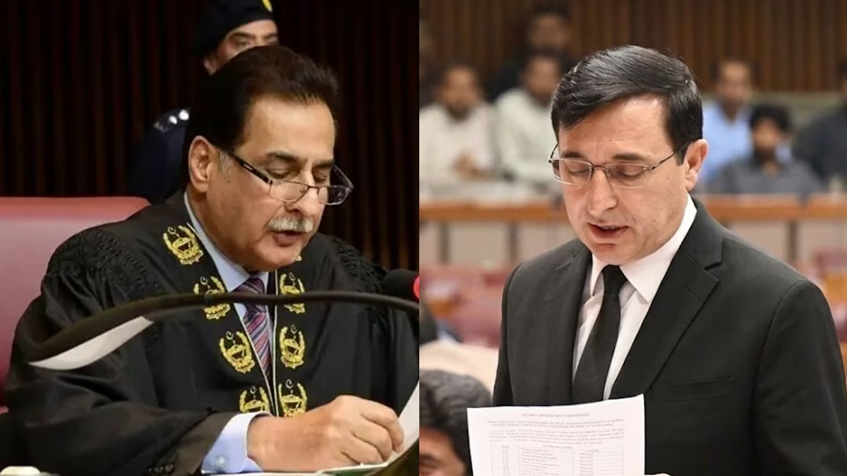 NA session: Speaker cuts Barrister Gohar’s mic over political remarks