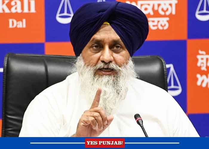 Sukhbir Badal Seeks Compensation for Farmers After Paddy Is Swept Away in Fazilka Mandi