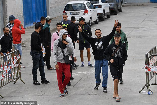Spanish police remove last major Ceuta migrant camp just days before royal family visit