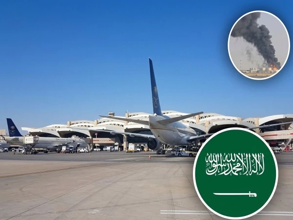 Houthi attacks; Riyadh Airport closed until October 17; Several international flights to Saudi Arabia suspended