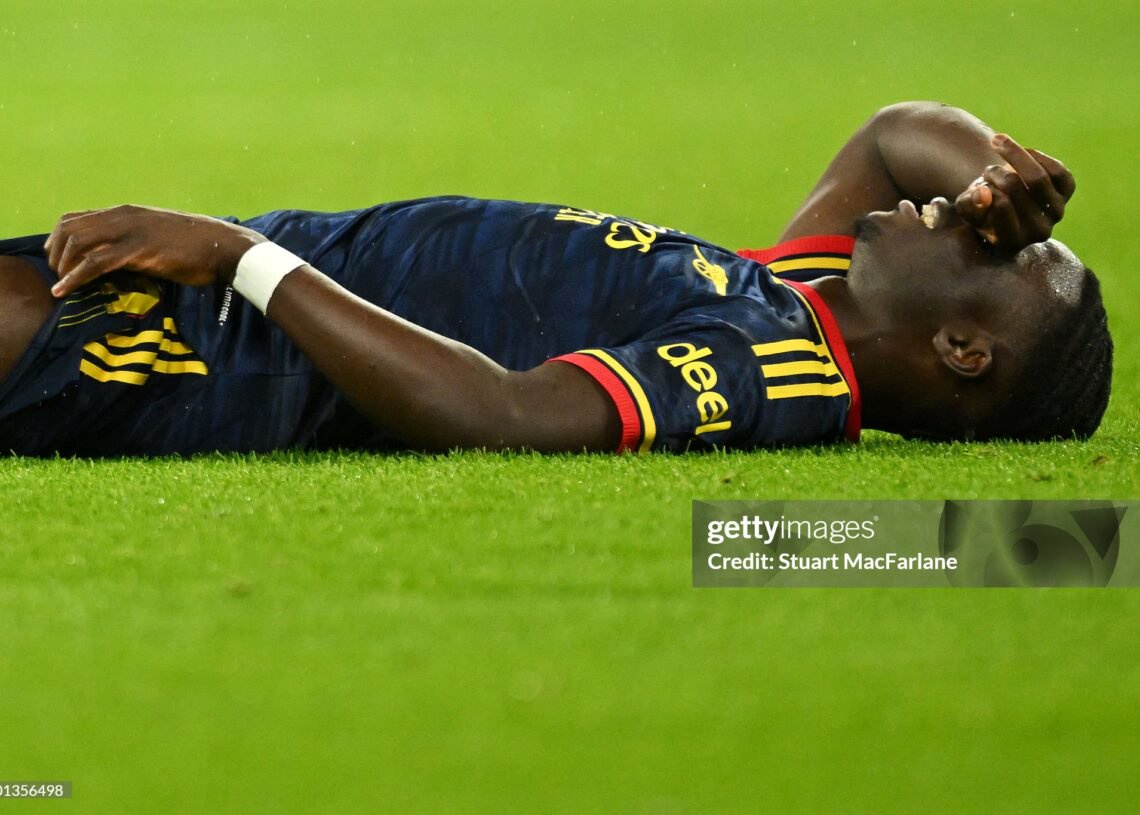 UCL: Mikel Arteta a “bit concerned” about Bukayo Saka injury
