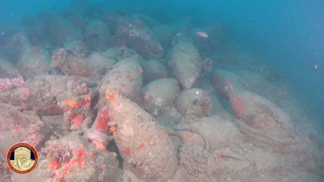 Police on routine dive make incredible 2000-year-old discovery